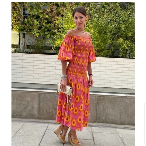 Zara Midi Dress Size Medium - Picture 10 of 10